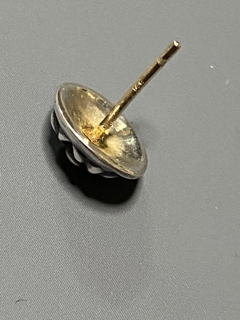 クロムハーツ CHROME HEARTS クロスボール スタッド ピアス