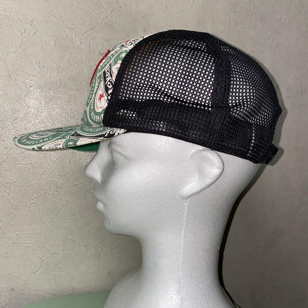 supreme heineken コラボ　キャップ　帽子　メッシュキャップ