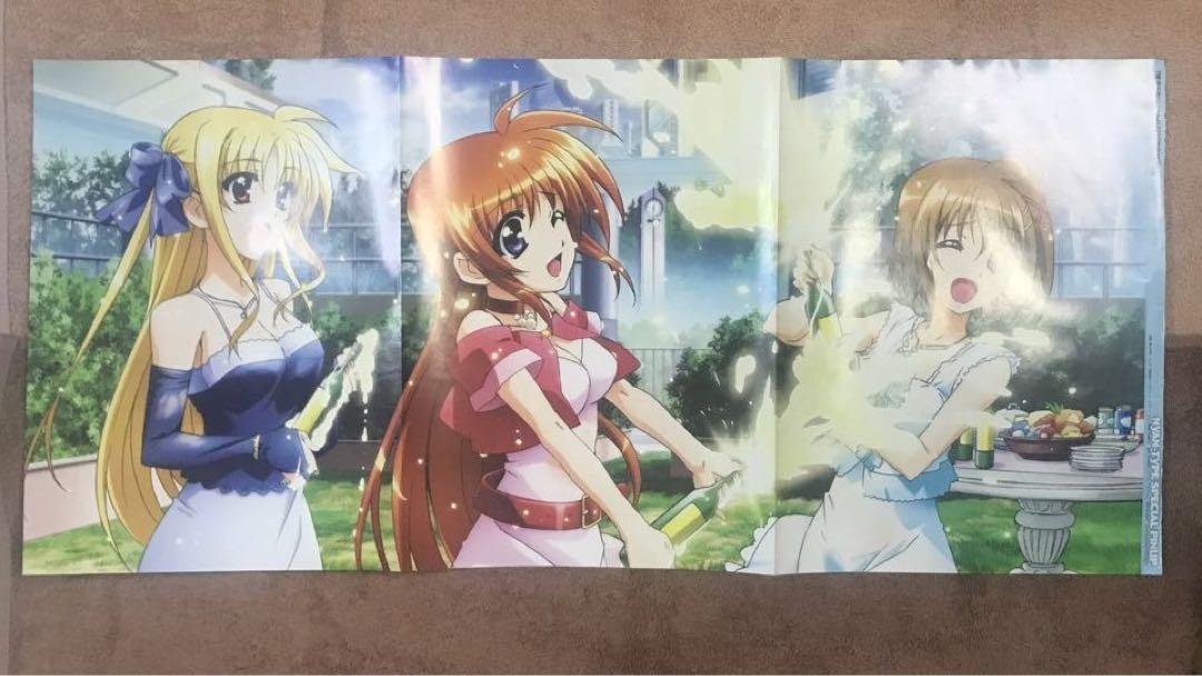 ➁ なのは フェイト はやて 魔法少女リリカルなのは ポスター