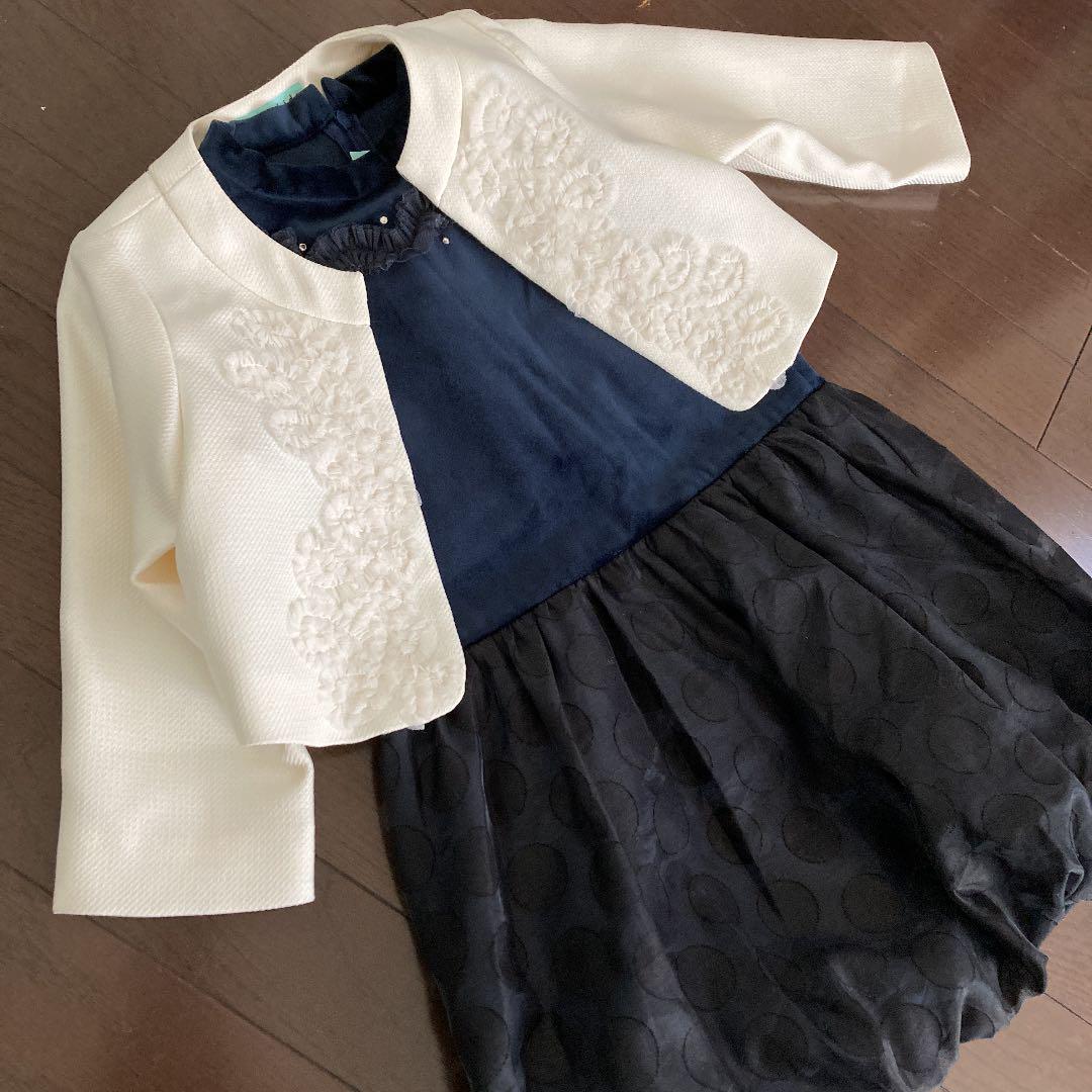 リバティ 美品♡ハッカキッズ フォーマル セットアップ HT9Yh-m59660320133 入学式 女の子 キッズ