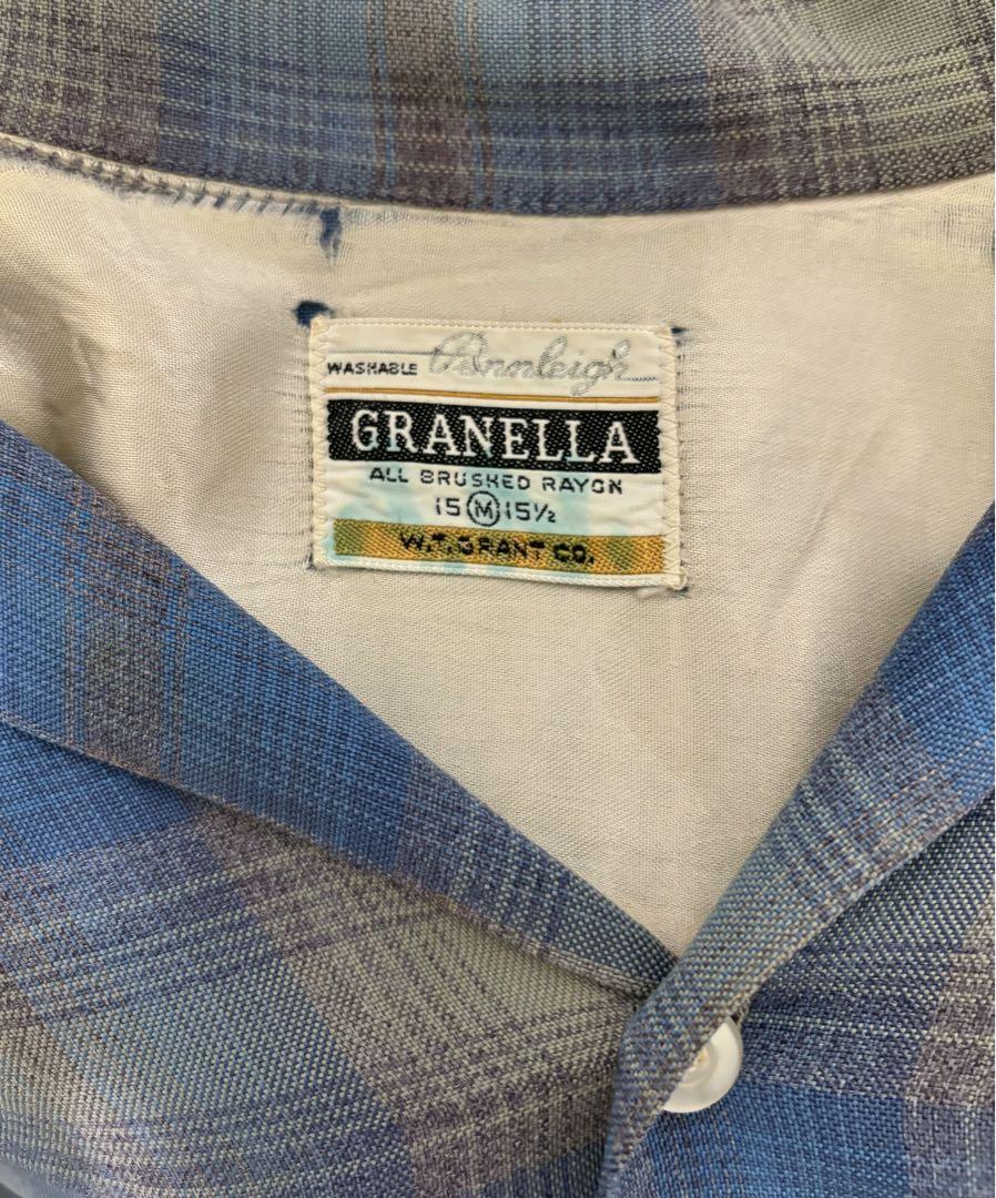 GRANELLA レーヨンシャツ
