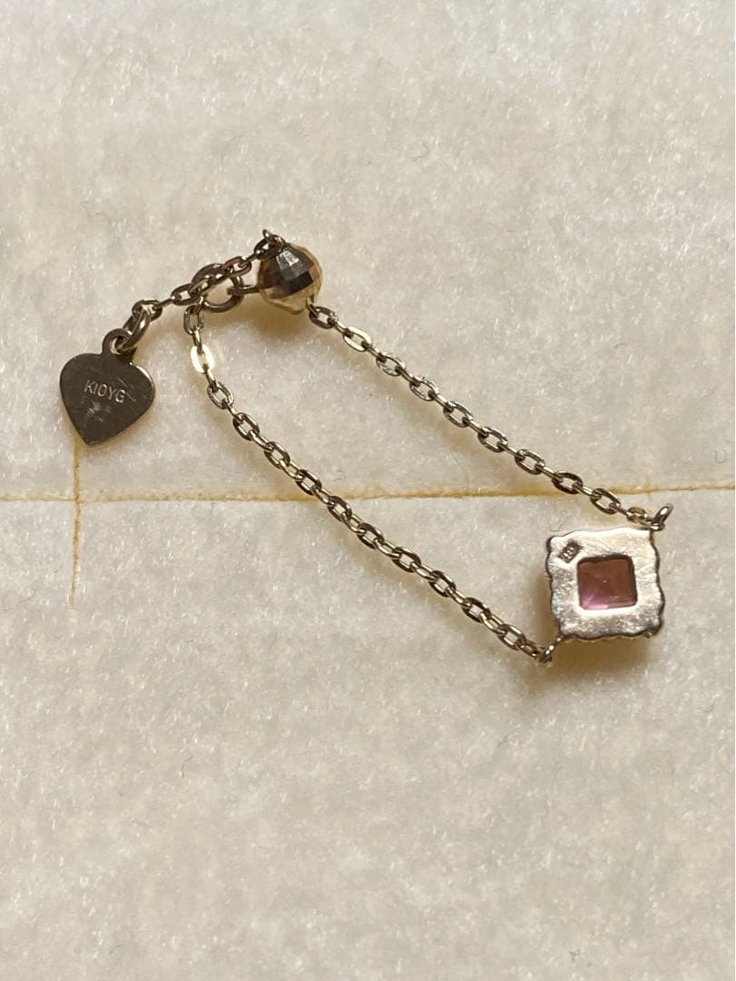 ピンクトルマリン ～15号 ノワールドプーペ K10 チェーン 最終