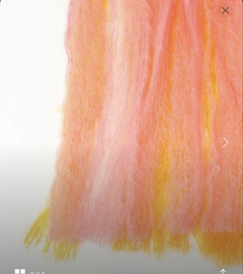 ＜MANTAS EZCARAY＞Color Block マフラー