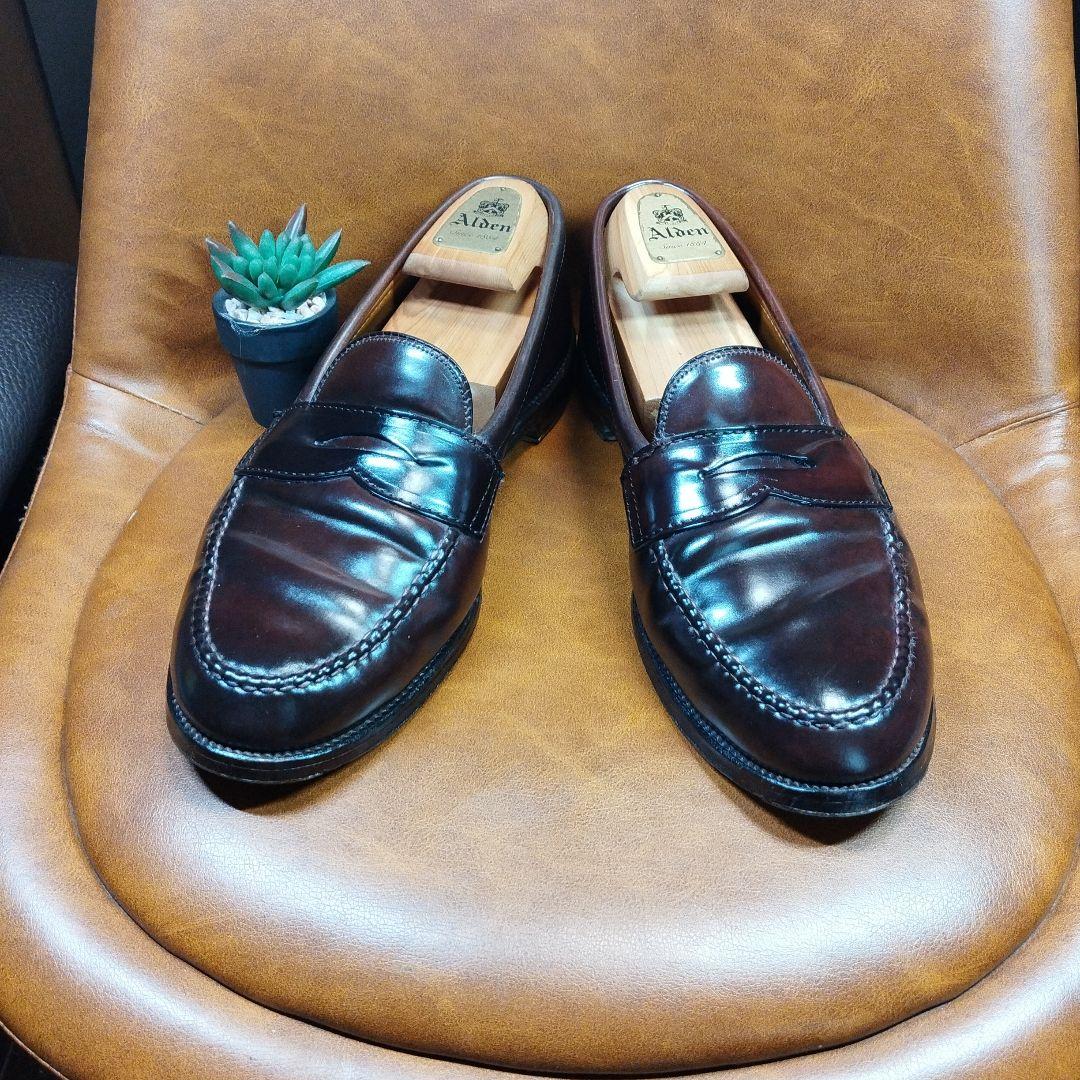 Alden オールデン コードバン 986 ペニーローファー 9.5【美品】 by Alden オールデン コードバン 986 ペニーローファー 9.5【美品】 by