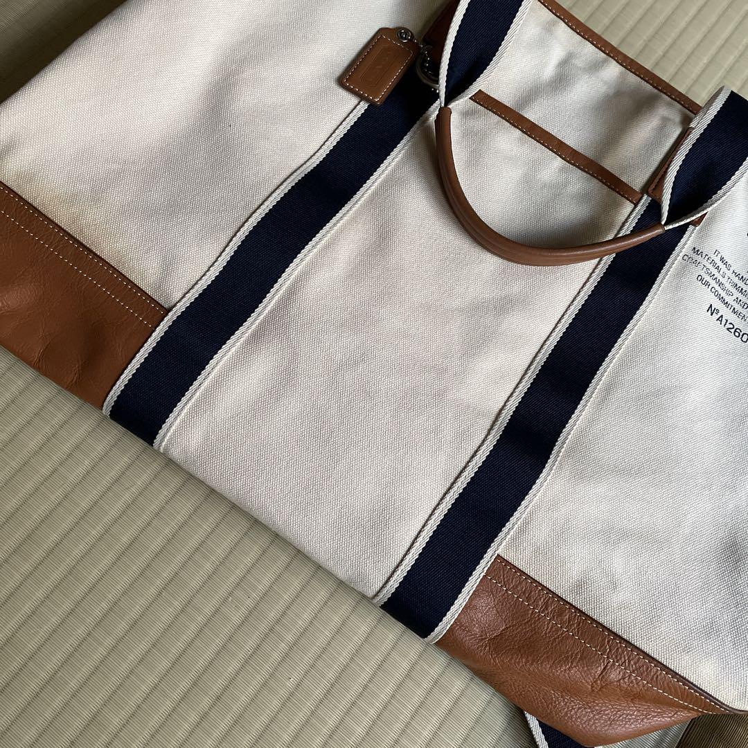 ★COACH キャンバストートバッグ　ユニセックス
