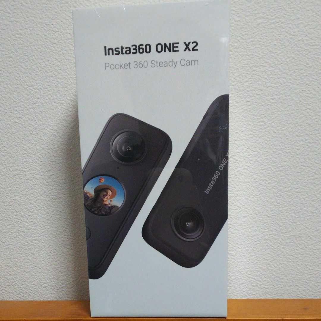 低価格の Insta360 【一度のみ使用】最終値下げ X2 ONE - ビデオカメラ 特注オーダー Insta360 ONE 【一度のみ使用】最終値下げ X2 ビデオカメラ