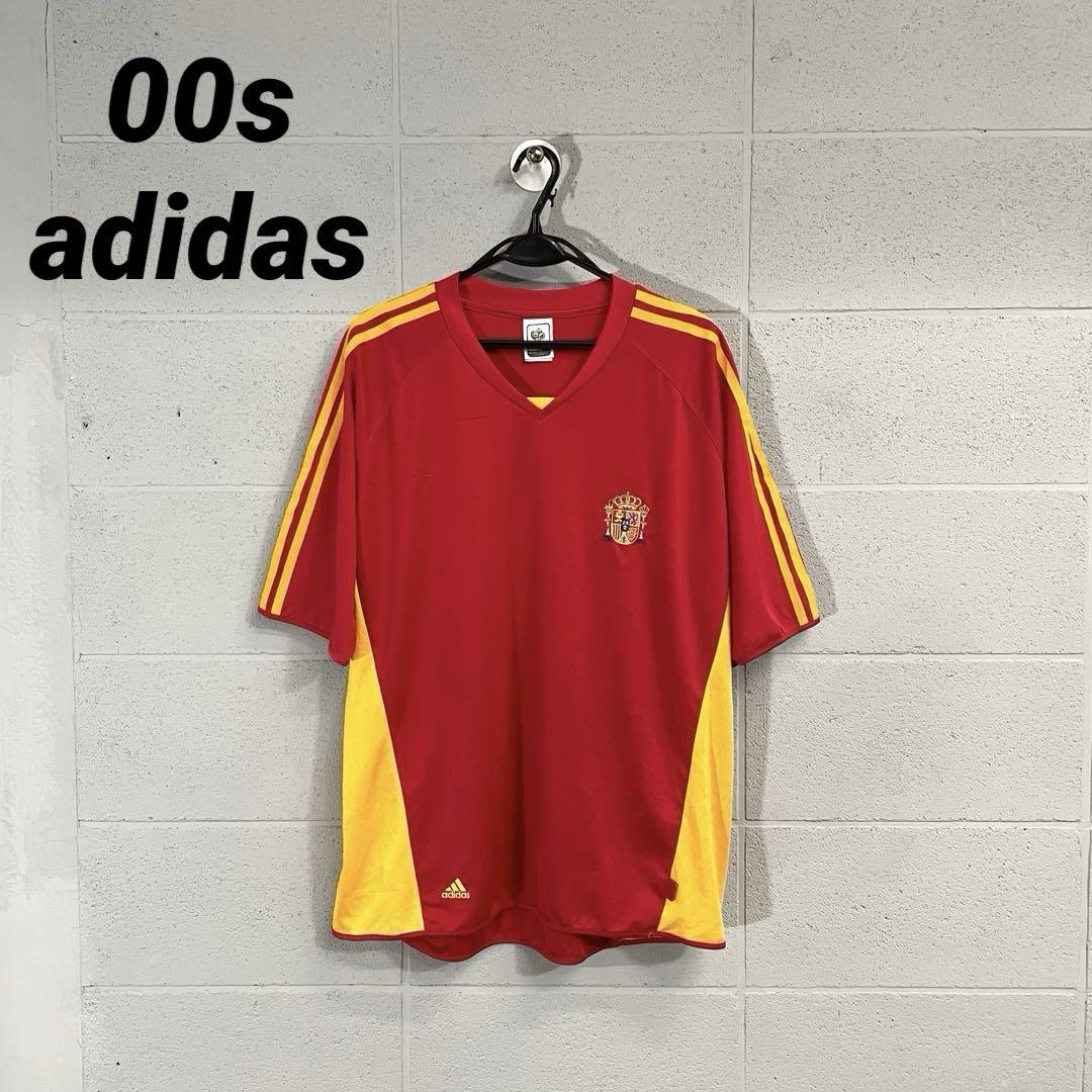 00s adidas スペイン代表 ユニフォーム ドイツW杯 2006