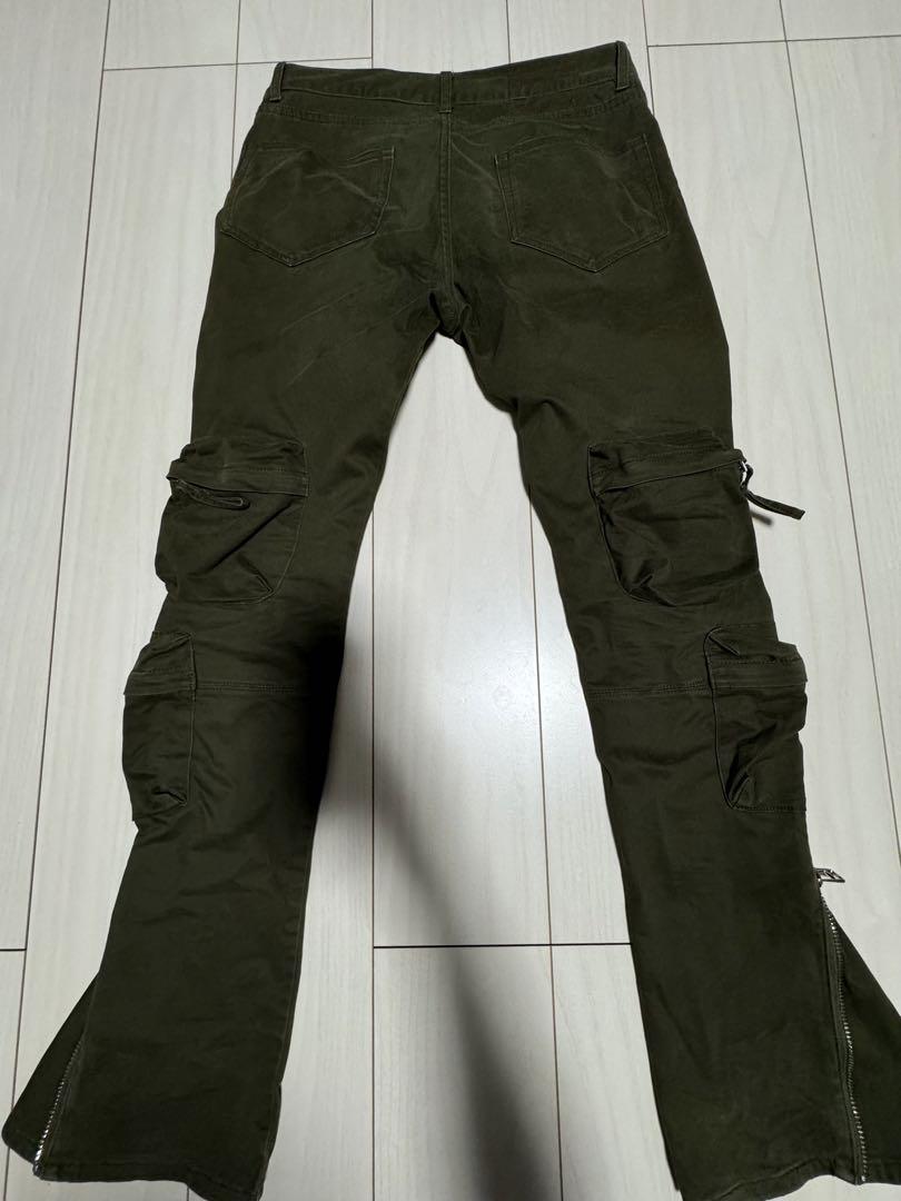MLVINCE TYPE-2 SLIM CARGO PANTS カーキ