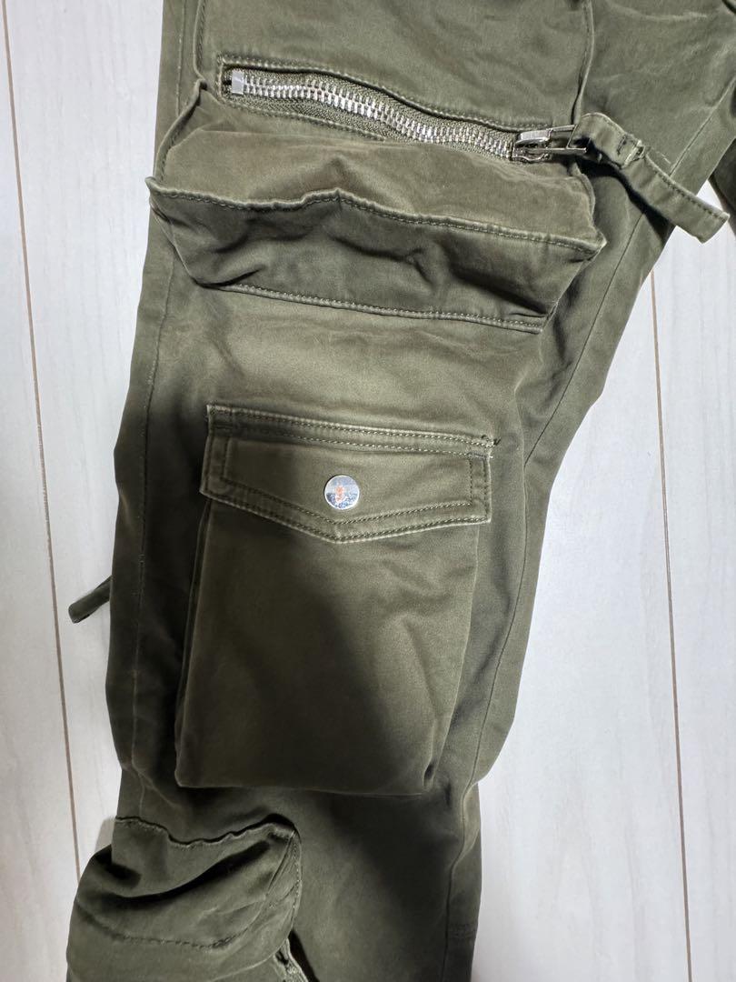 MLVINCE TYPE-2 SLIM CARGO PANTS カーキ