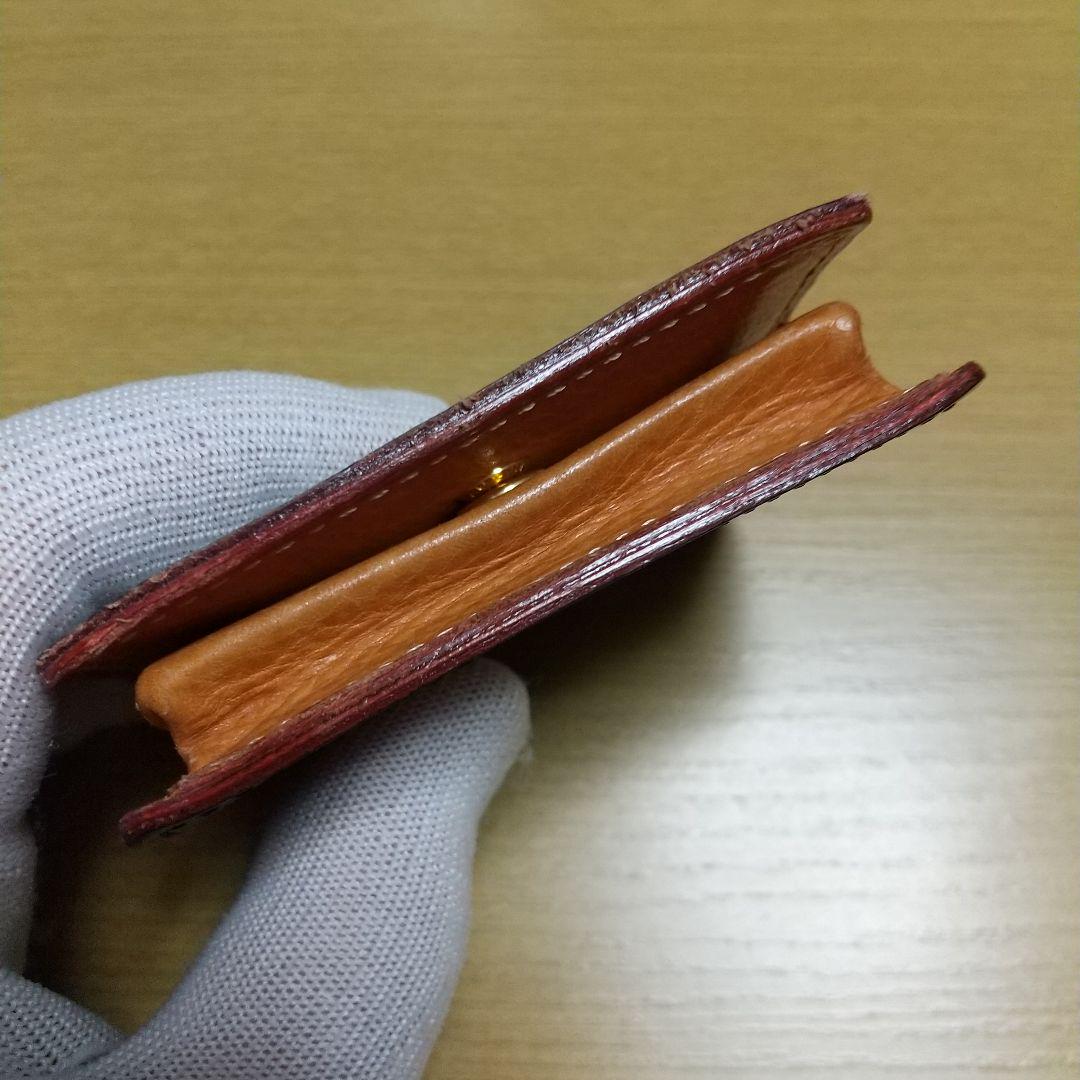 GANZO ガンゾ 上質レザー 日本製 コインケース 小銭入れ 財布 ブラック