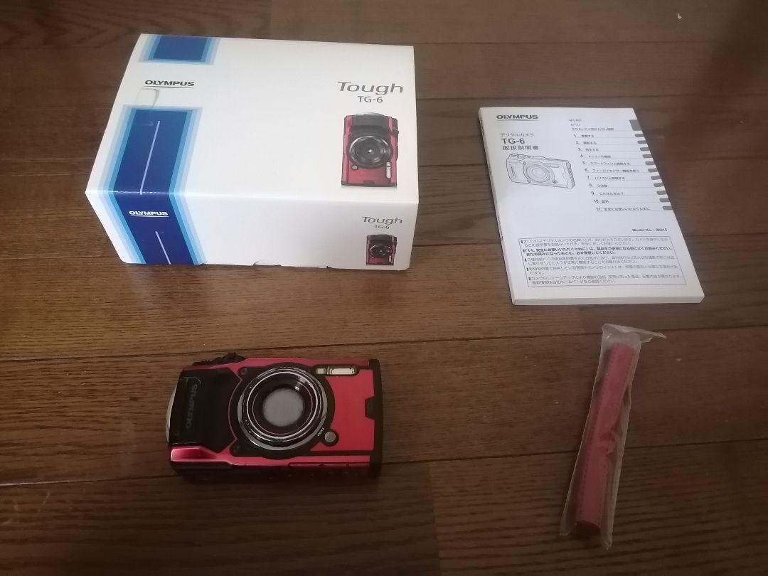 ジャンク OLYMPUS TG-6レッド