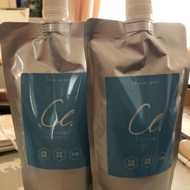 クリレージュ 抗菌ナノウォーター 400ml 2個セット