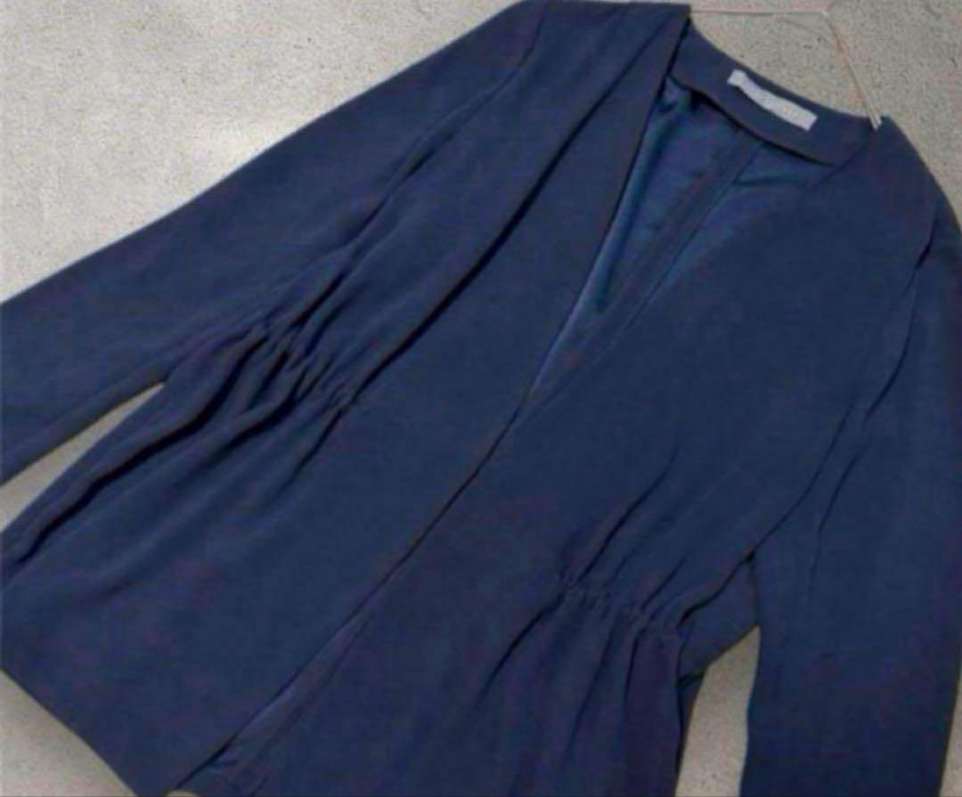 完売品✨ セオリーリュクス FLONEN FLOWノーカラージャケット 洗える
