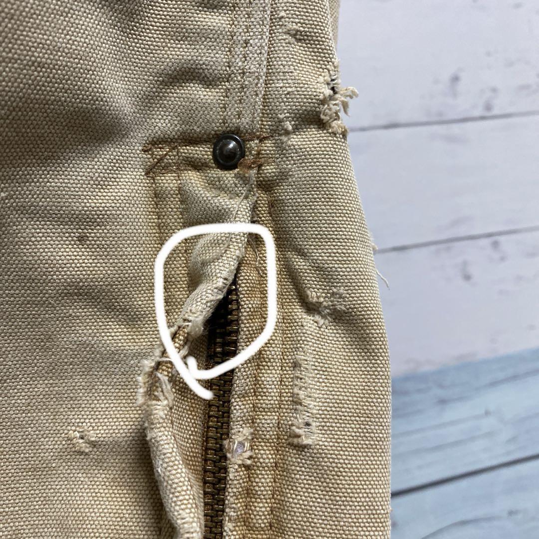USA製carhartt カーハート ダブルニーオーバーオール ダック地