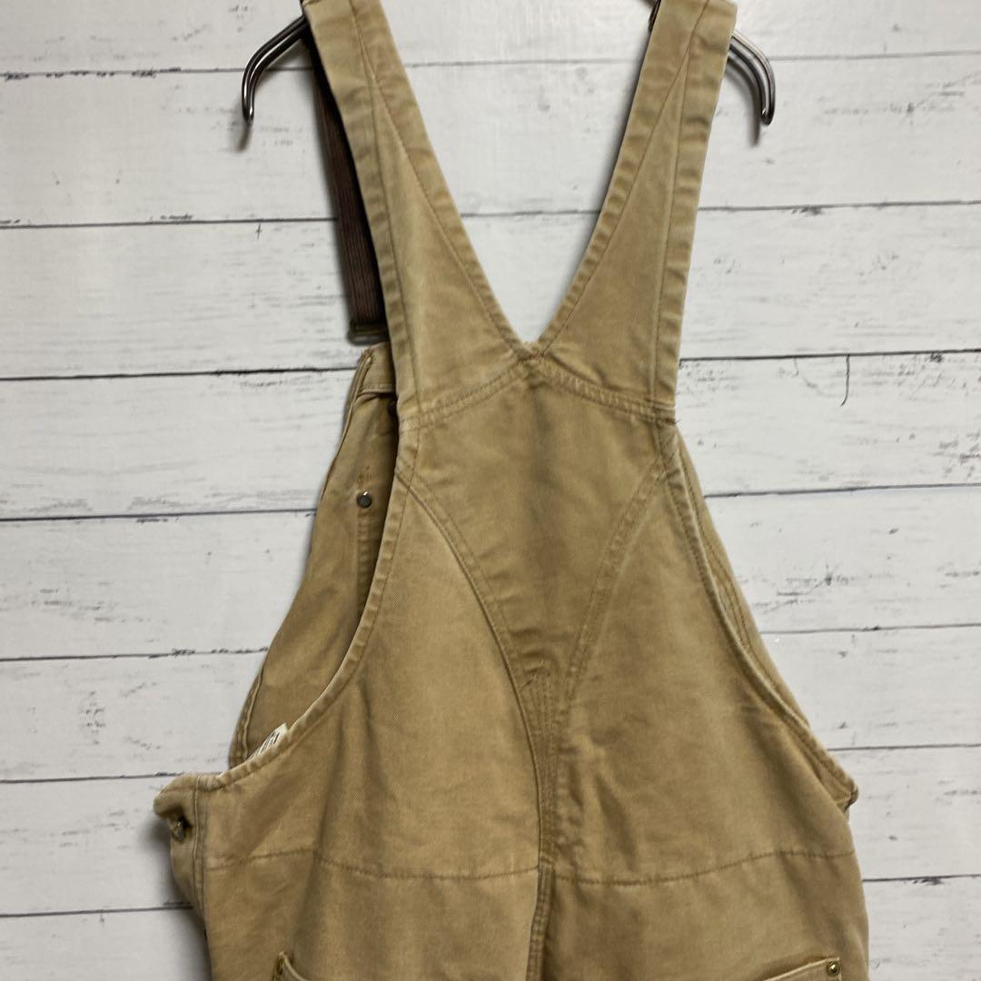 USA製carhartt カーハート ダブルニーオーバーオール ダック地