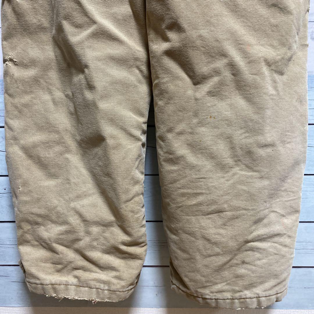 USA製carhartt カーハート ダブルニーオーバーオール ダック地