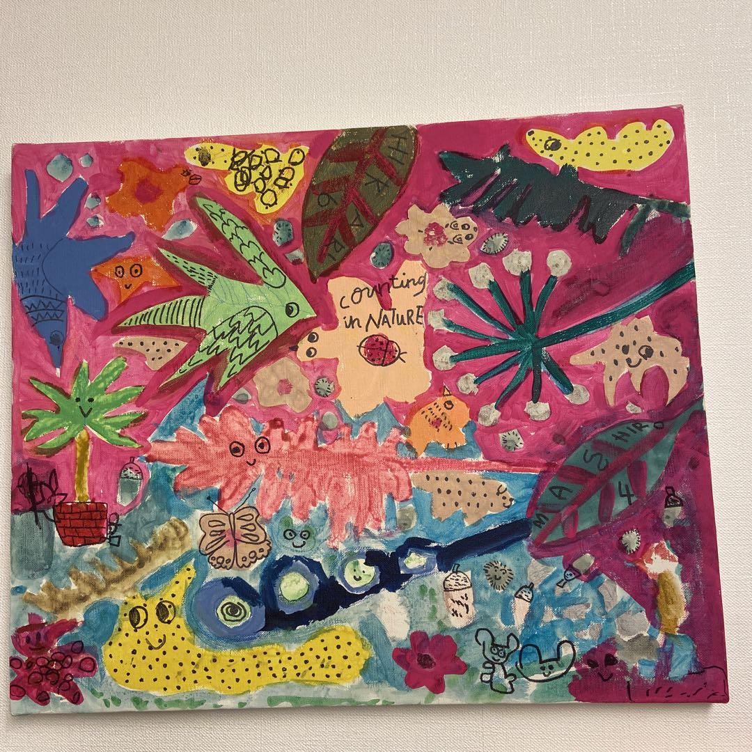 キャンバス　アート　絵画　カラフル　絵　アート大　ポップアート