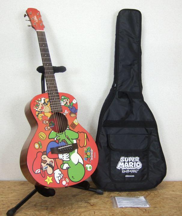 新品・未使用】 ARIA スーパーマリオギター