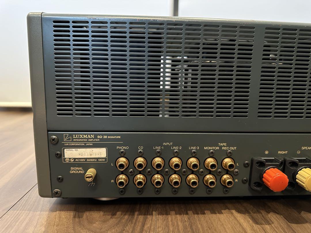 LUXMAN ラックスマン SQ-38 Signature 真空管アンプ - メルカリ