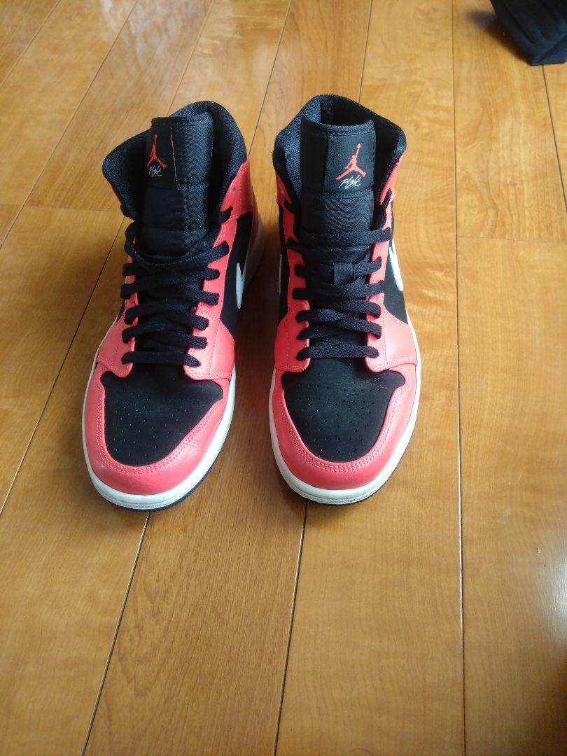 Nike Air Jordan 　　27㌢インフラレッド ハイカットシューズ