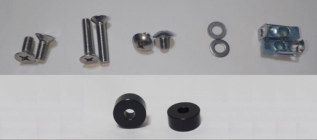 NO.392【フルセット】FL5 シビック サイドオフセットナンバー