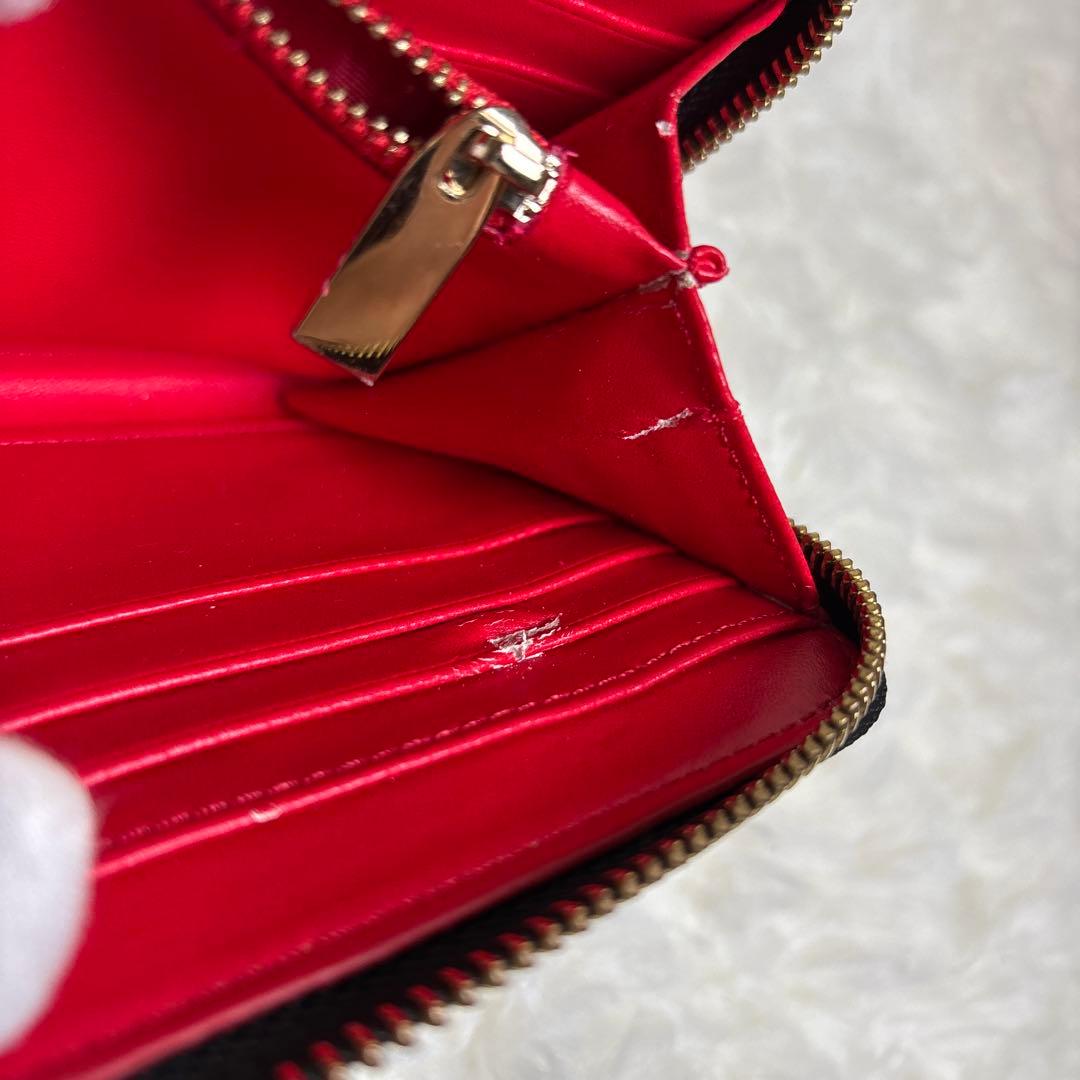 【外観美品✨】Christian Louboutin ブラック長財布 パネトーネ 【外観美品✨】Christian Louboutin ブラック長財布 パネトーネ