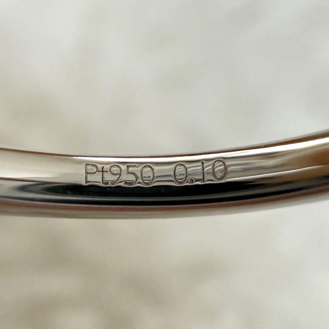 TASAKI タサキ プラチナ ダイヤ Pt950 0.1ct リング 11号