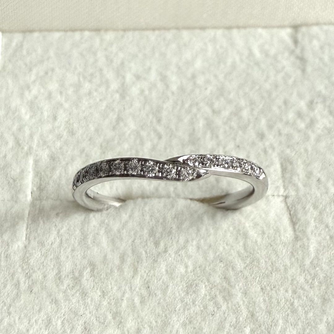 TASAKI タサキ プラチナ ダイヤ Pt950 0.1ct リング 11号