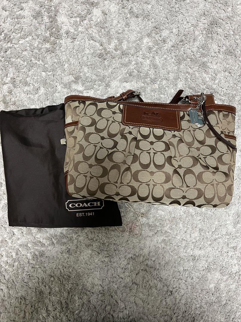 COACH GALLERY SIG TOTE ベージュ　新品