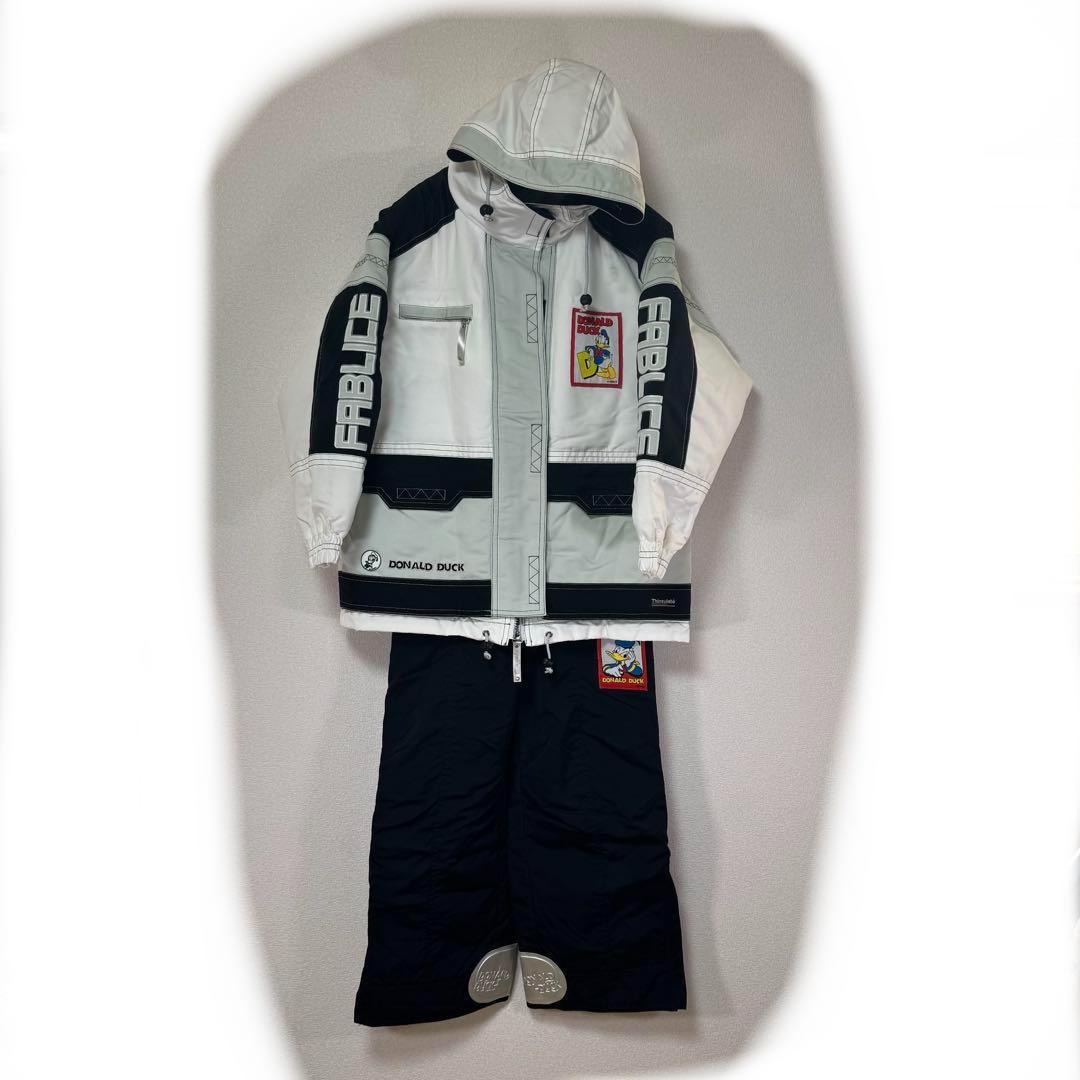 FABLICE　Disney　スノーウェア　スキー　スノボー　ドナルドダック　M FABLICE Disney スノーウェア スキー スノボー ドナルドダック M