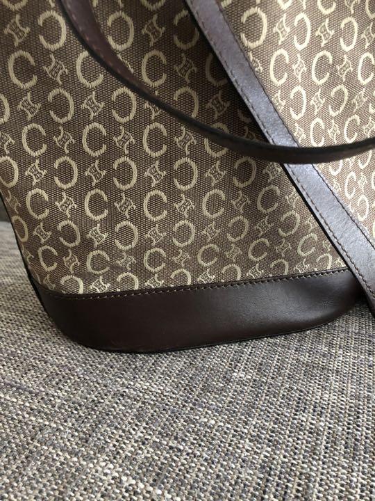 CELINE ドットパターン トートバッグ