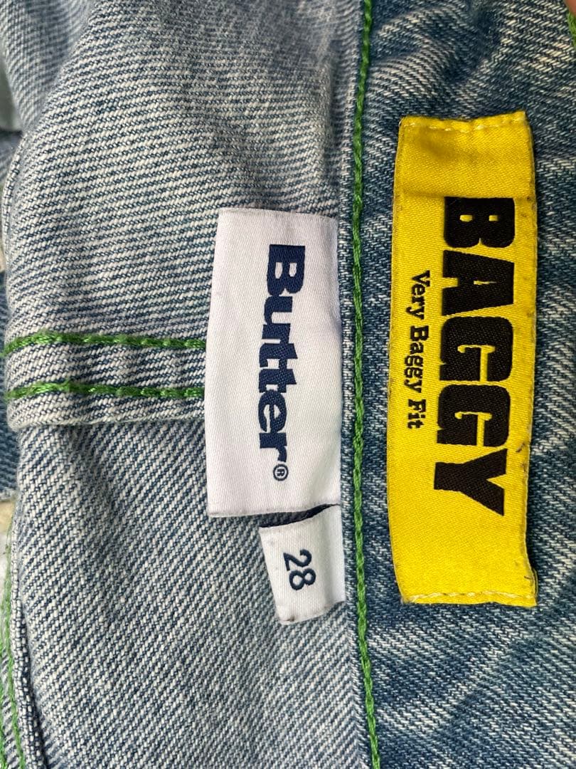Butter goods バギーデニムパンツ 28