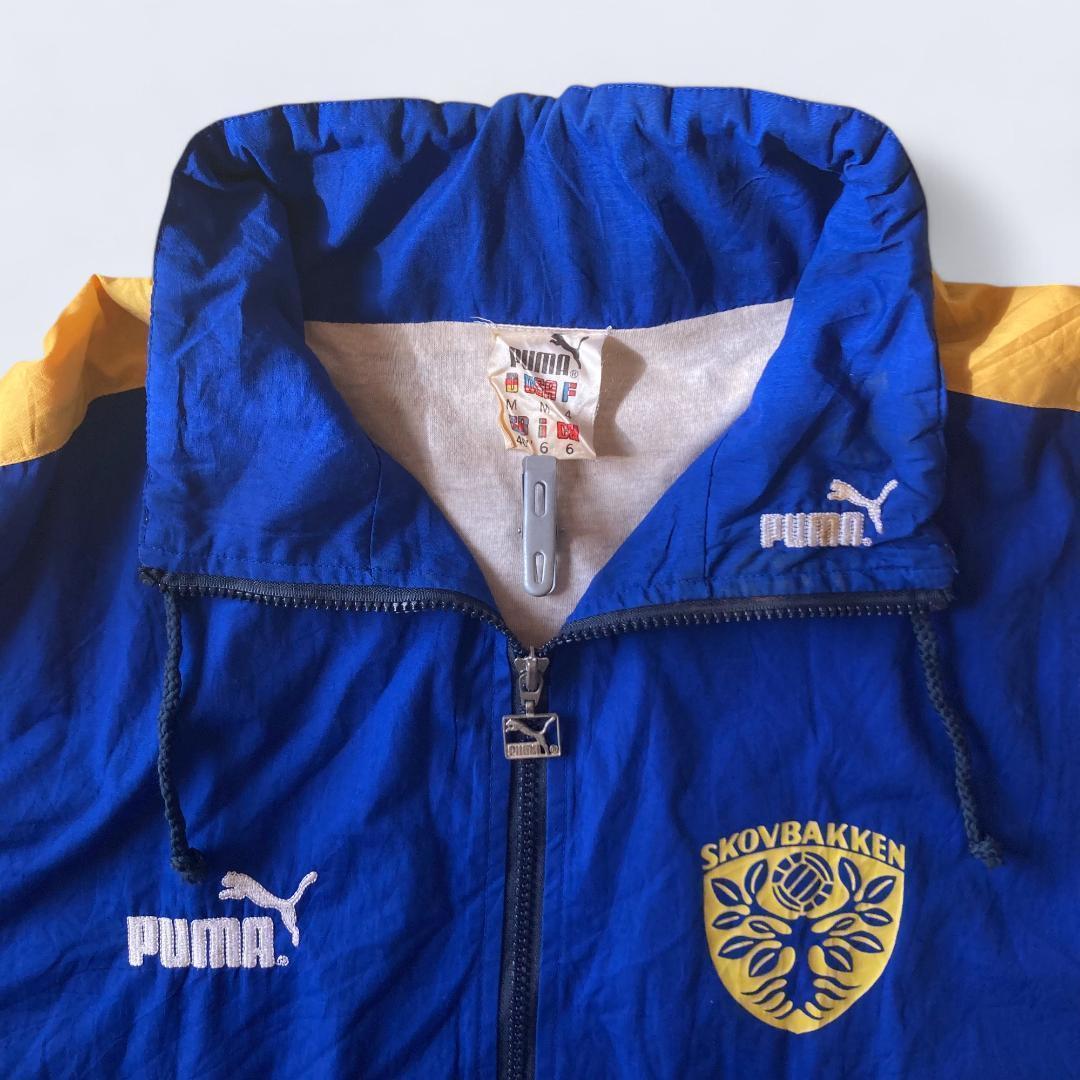 PUMA LOTTE サッカー ジャケット ウィンドブレーカー 刺繍ロゴ L プーマ （PUMA） 裏付ウィンドブレーカージャケット 921016