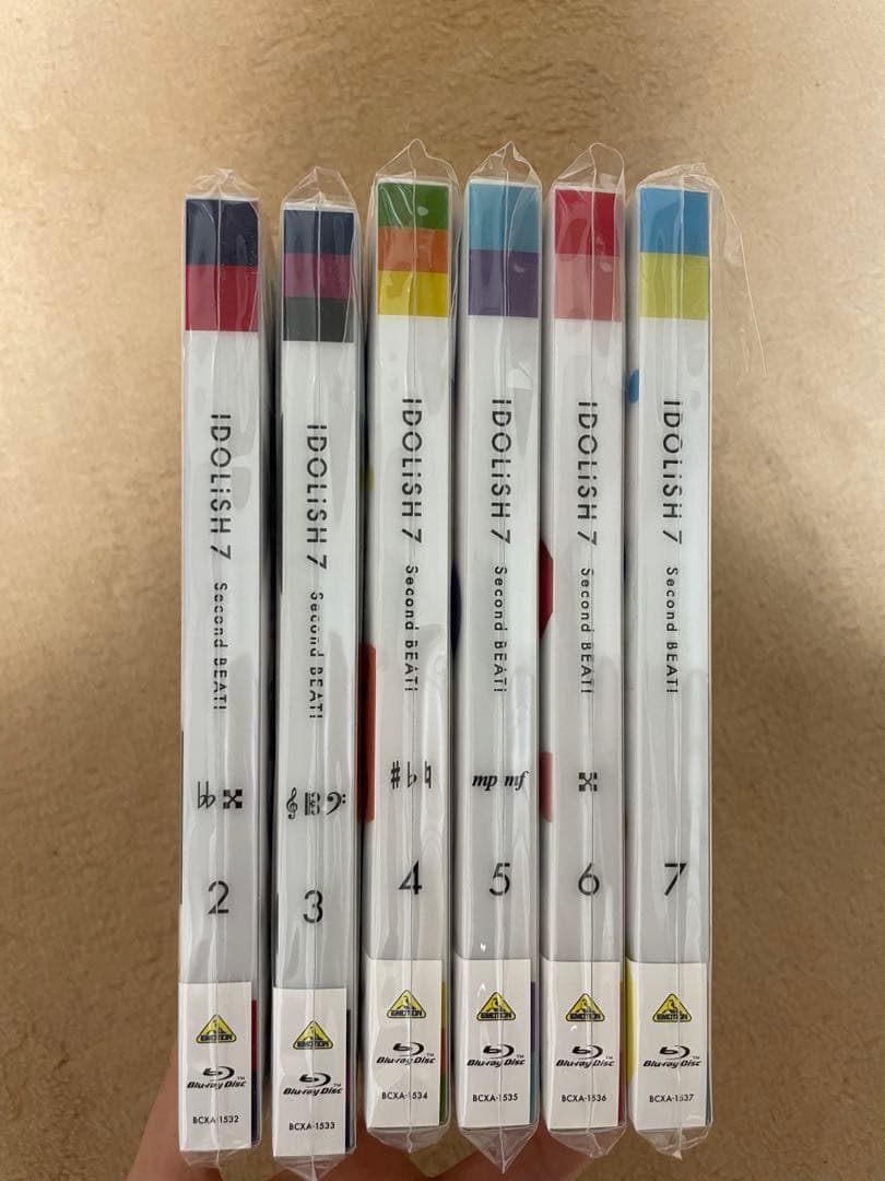 アニメ アイドリッシュセブン 2期 Blu-Ray 特装 1.7巻