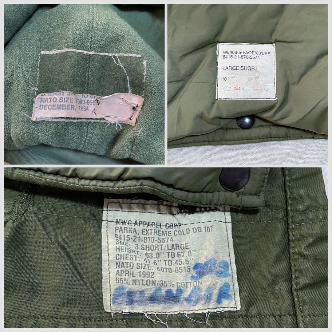 完品 カナダ軍 ECW コンバットパーカー モッズコート L-S