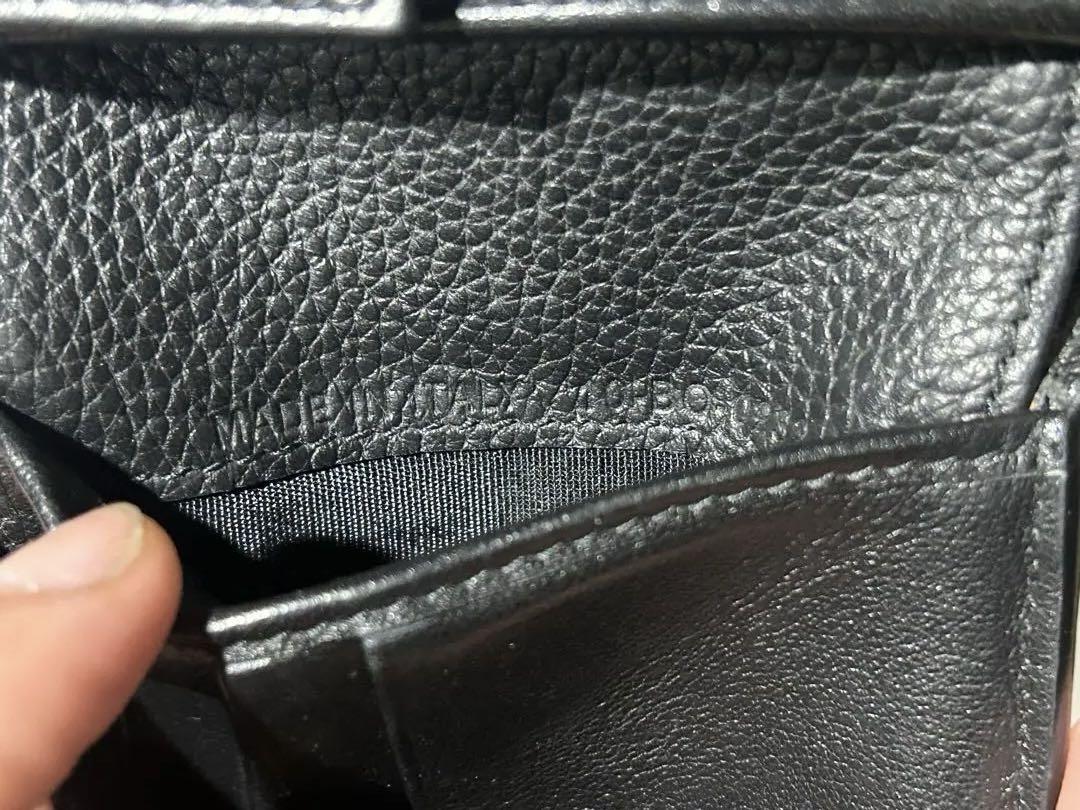 Dior 黒 二つ折り財布