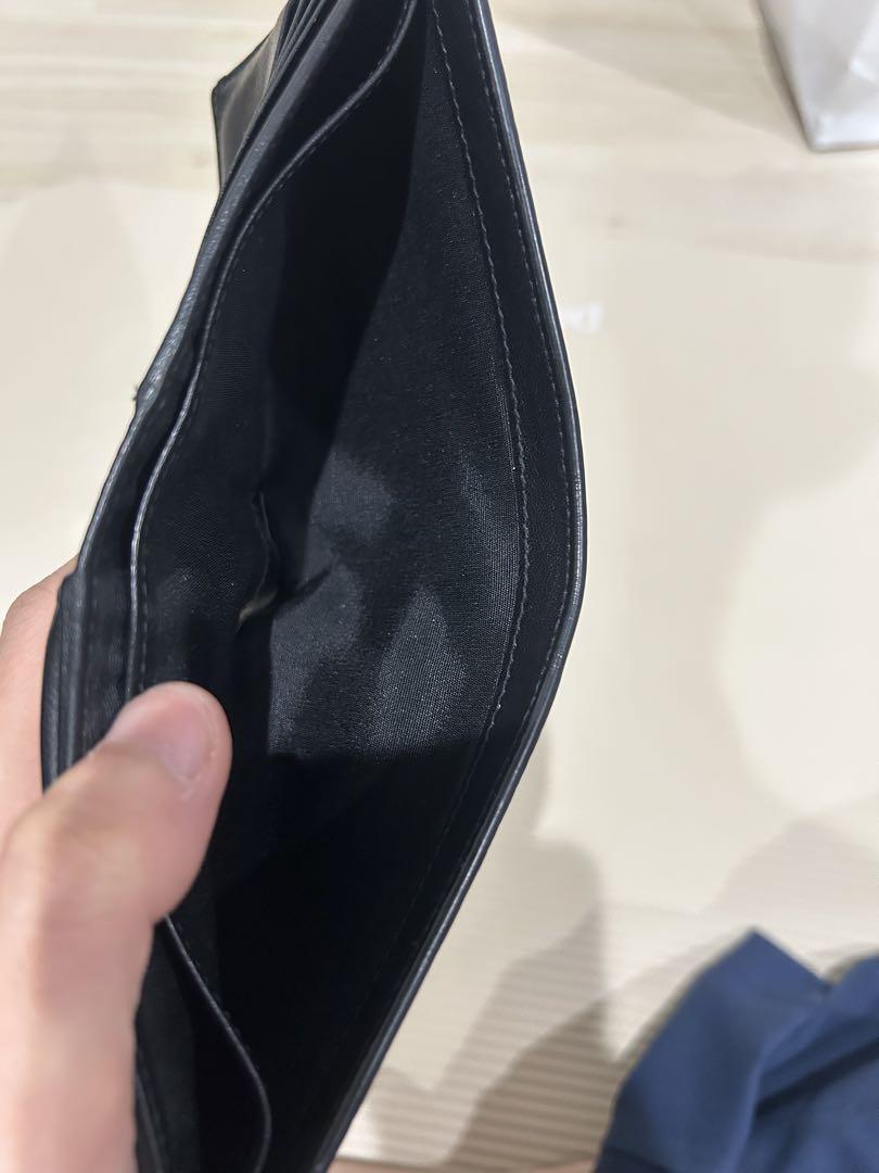 Dior 黒 二つ折り財布