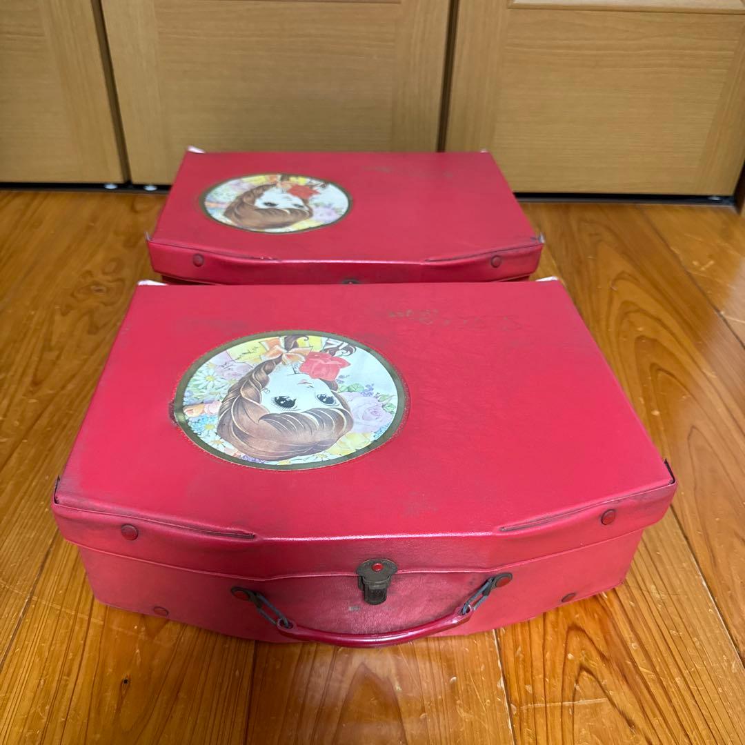 アンティーク　昭和レトロ　初代リカちゃんハウス　人形4体