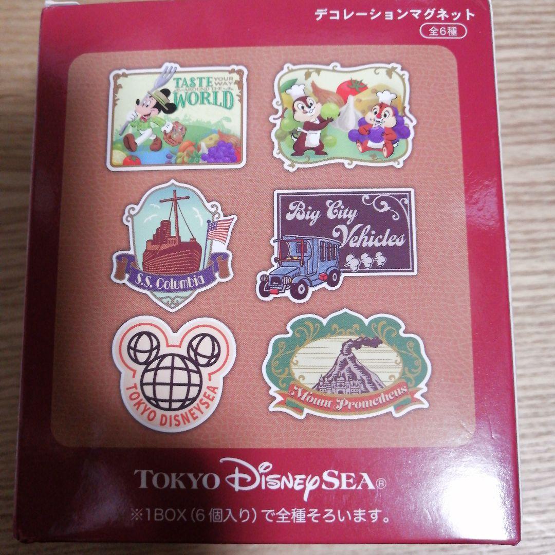 【一箱】ディズニーシー デコレーションマグネット　フード＆ワイン