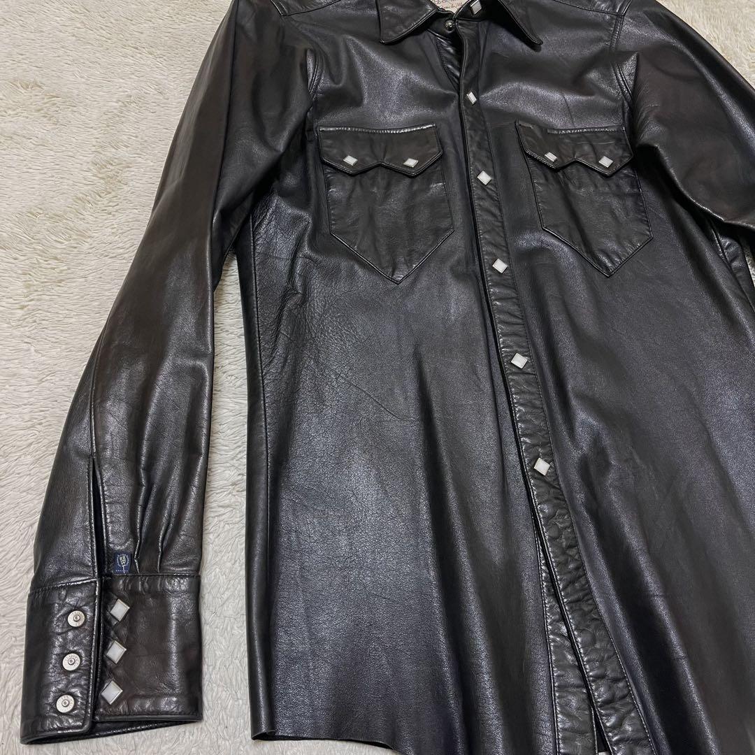 ●Ranch Wear●ロックマウントランチウェア●レザーウエスタンシャツ