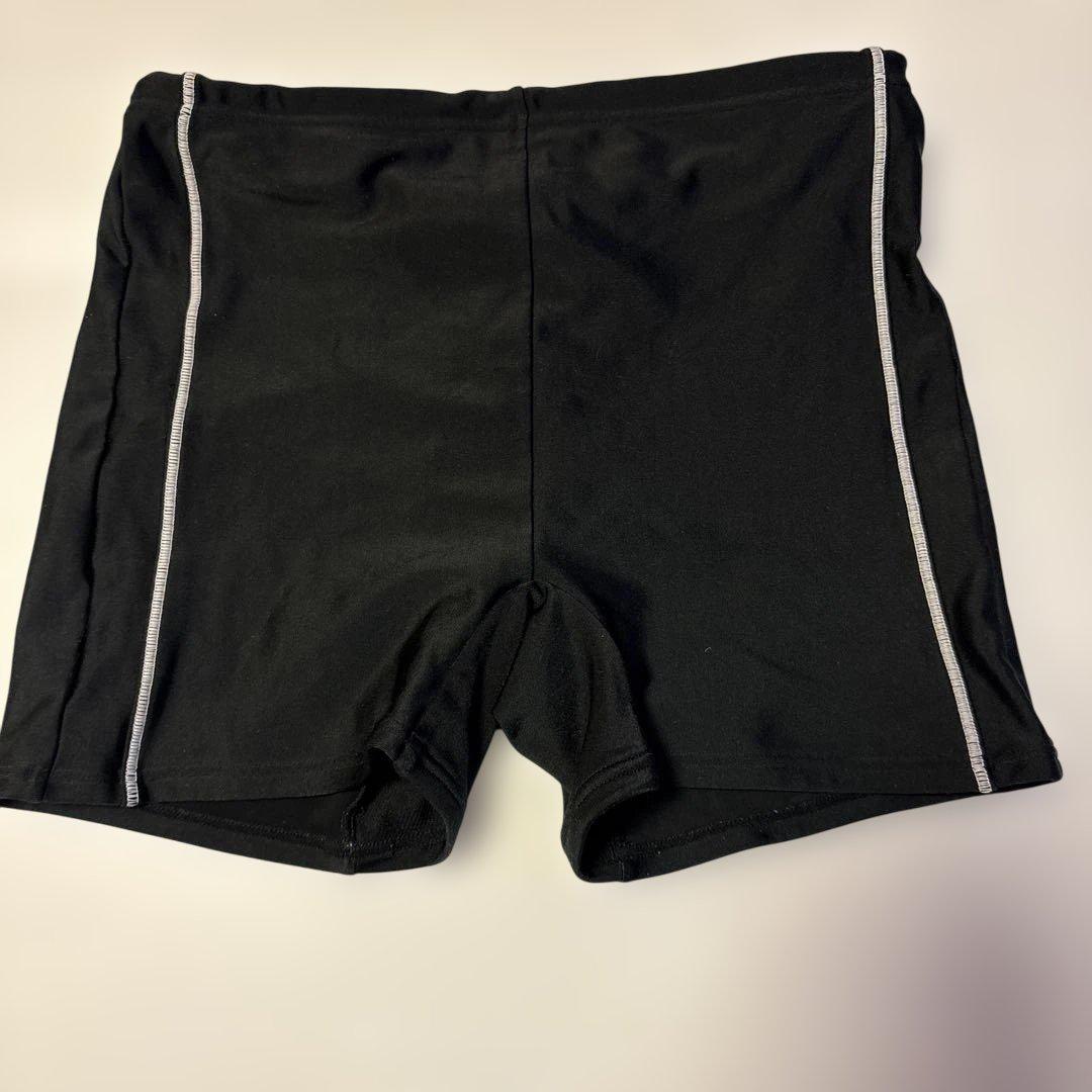 美品 女子160cm Speedo 黒 水着セット タンクトップとショート