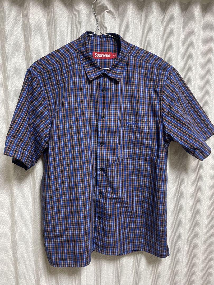トップス Supreme mini plaid shirt M