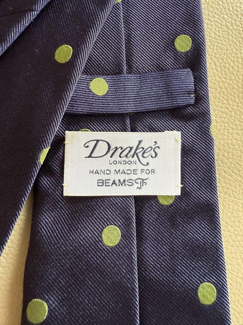 Drake's×BEAMS f ドレイクス×ビームス 別注 ネクタイ - メルカリ