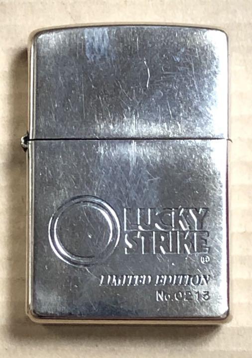 お気にいる】 レア⭐︎LUCKYSTRIKE⭐︎シリアルナンバー入りジッポ ...