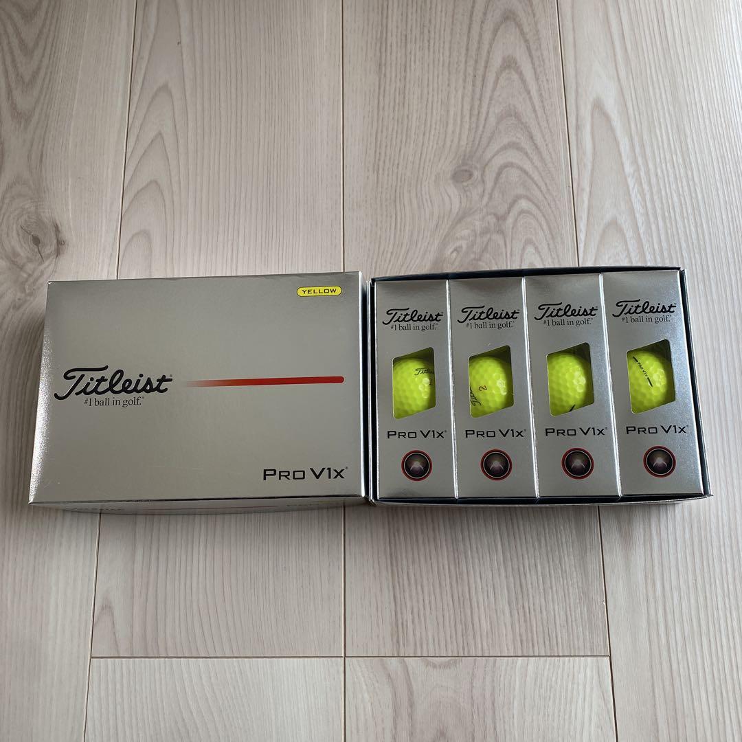 Titleist Pro V1x 2025年モデルゴルフボール