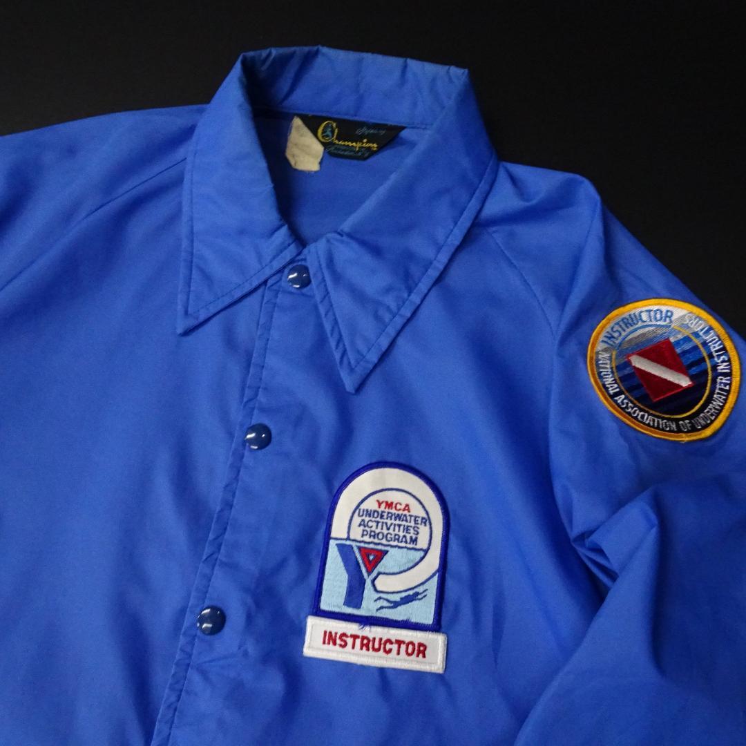 70s USA製 Champion チャンピオン コーチジャケット ランタグ