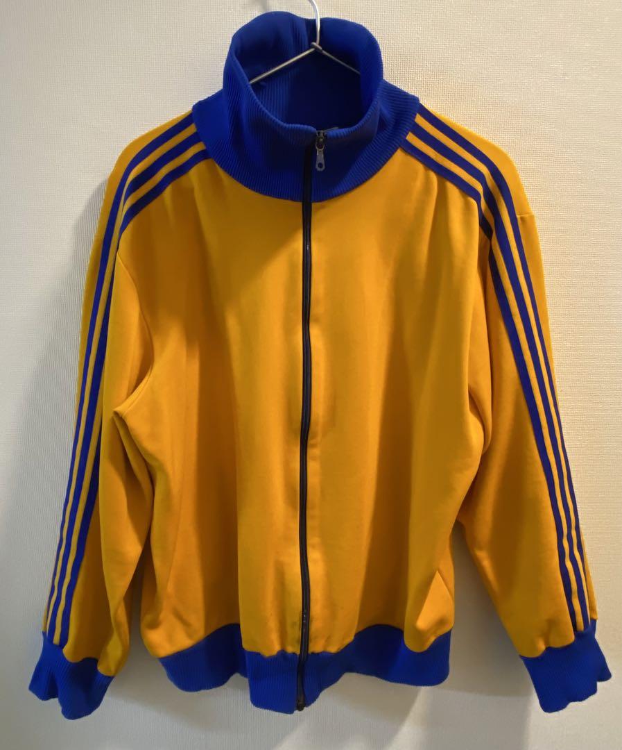 adidas アディダス トラックジャケット ユーゴスラビア産 黄×青