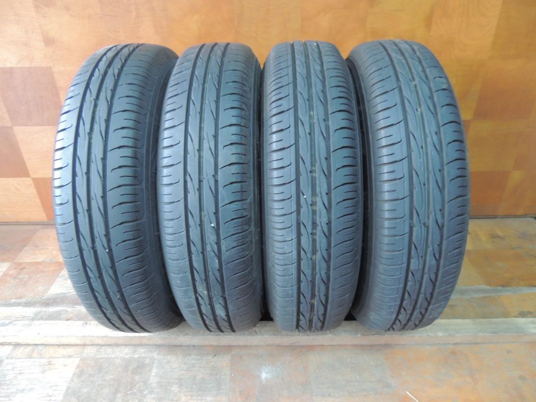 T121　145/80R13　ダンロップ　4本　2016年製　スチールホイール付