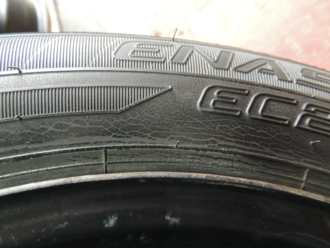 T121　145/80R13　ダンロップ　4本　2016年製　スチールホイール付