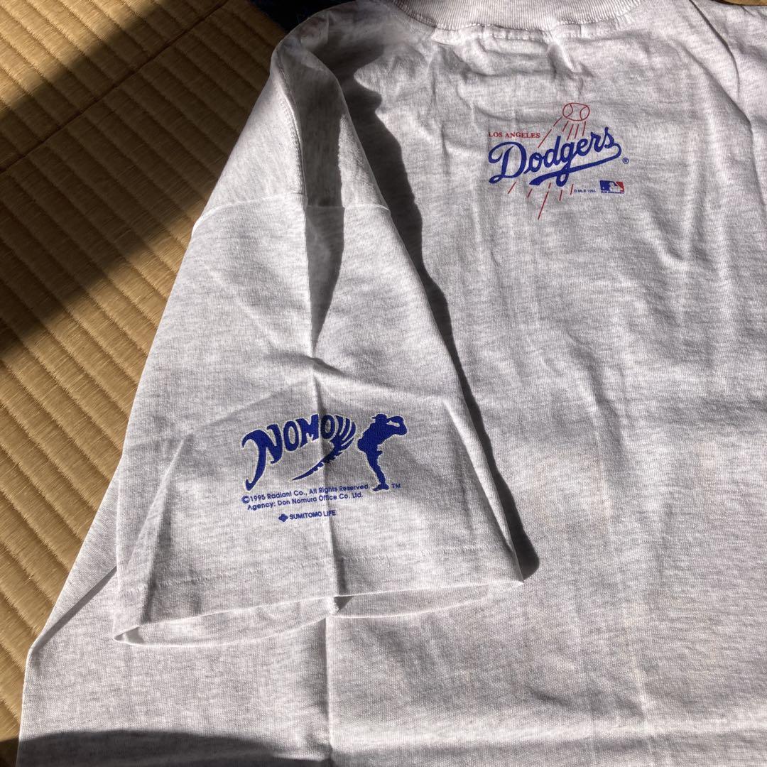 未使用品 ロサンゼルスドジャース 野茂英雄Tシャツ サイズL